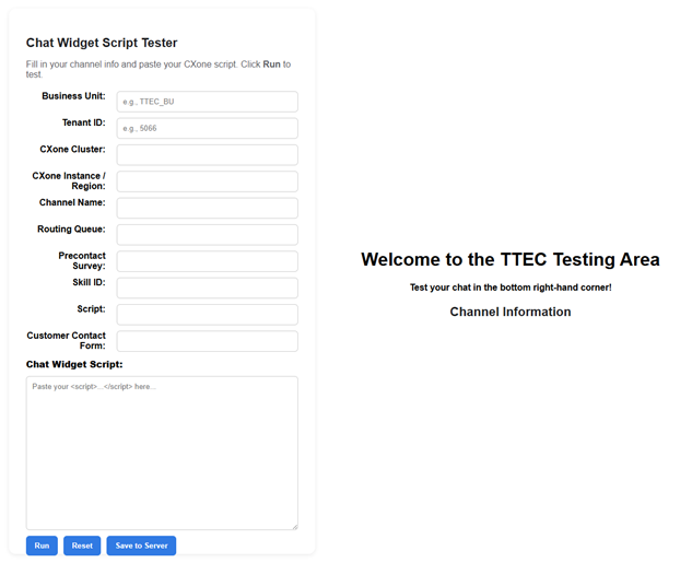 Chat Widget Preview